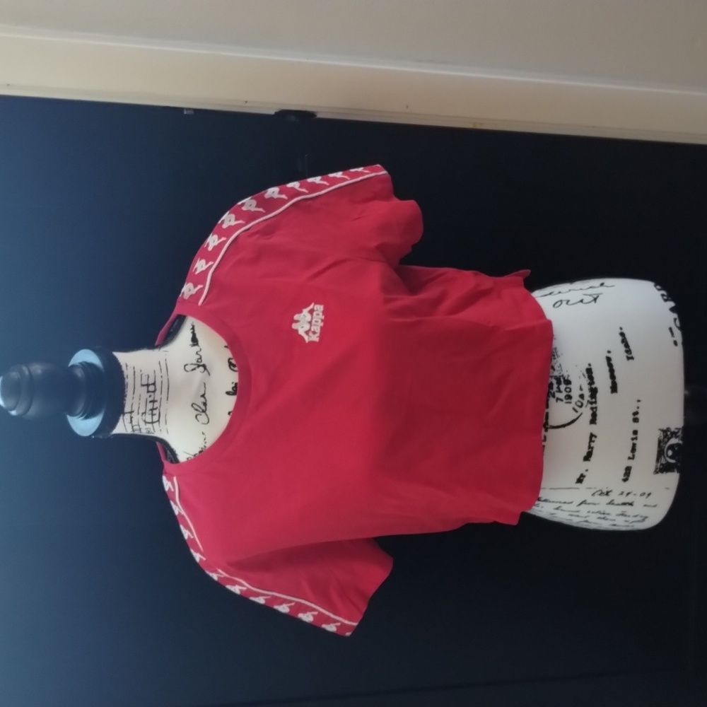 222 BANDA APUA T-SHIRT - RED WHITE- size M